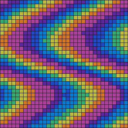 Cool Grid Patterns, Pixel Easy Art, 3 Color Alpha Pattern, Alpha Pattern 32x32, Trippy Pixel Art Grid, Two Color Pixel Art, Graph Art Pattern, Easy Pixel Art 32x32, Pixel Art Pattern 32x32 Grid Easy