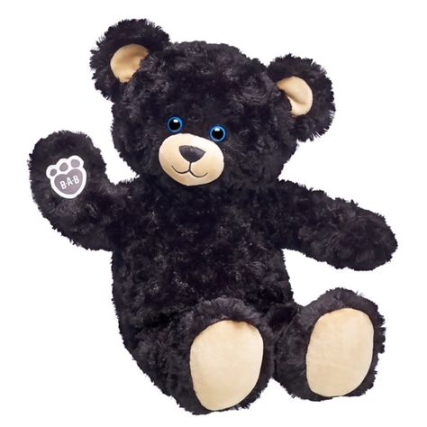 Black Teddy Bear, Moon Bear, Midnight Moon, Friends Image, Holiday Gift Box, Fairy Friends, Party Stores, Cute Stuffed Animals, Blue Gift