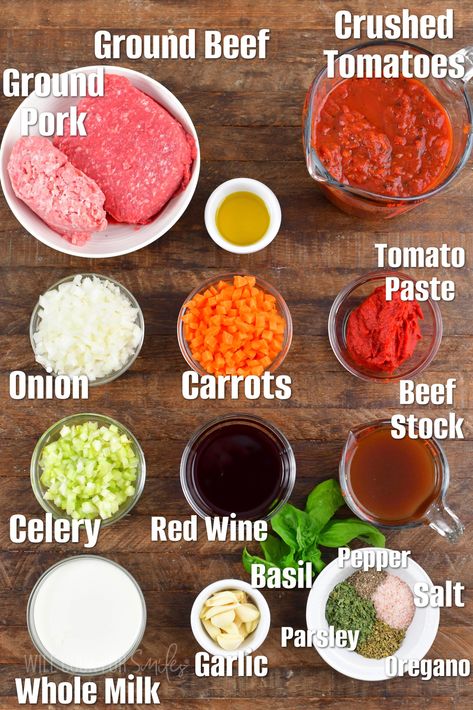 Bolognese Sauce Meat Bolognese Recipe, Bolognese Meal Prep, Beef Sauce For Pasta, Traditional Italian Bolognese Sauce, Italian Bolognese Sauce Recipes, Bolognese Ragu Sauce, Pasta Bolognese Recipe Easy, How To Make Bolognese Sauce, The Best Bolognese Sauce