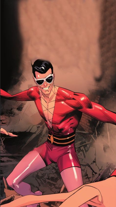 Elongated Man Dc Comics, Plastic Man Art, Dc Plastic Man, Plastic Man Dc, Elongated Man, Dan Mora, Comic Art Sketch, Wonder Man, Dc Comics Wallpaper