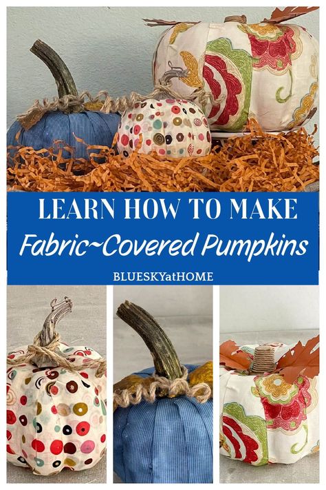 Decoupage Pumpkins, Craft Pumpkins, Fabric Decoupage, Paper Mache Pumpkins, Dollar Tree Pumpkins, Fall Pumpkin Crafts, Foam Pumpkins, Pumpkin Projects, Orange Paper