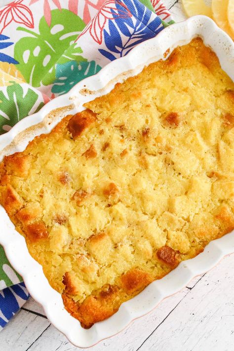 Scalloped Pineapple Scalloped Pineapple, Pineapple Bread Pudding, Pineapple Casserole, Pineapple Desserts, Pineapple Recipes, Just A Pinch Recipes, Just A Pinch, Side Recipes, Yummy Sides