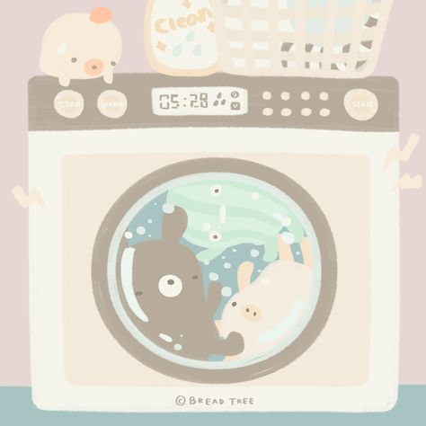 Washing Machine Drawing, Washing Machine Illustration, Laundry Illustration, Cleaning Drawing, Harry Potter Clip Art, Stickers Notes, Machine Illustration, Pink Drawing, Dishwasher Machine