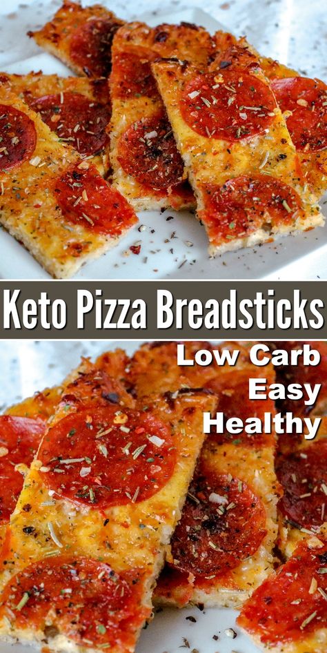 Pizza Breadsticks, Breadsticks Easy, Breadsticks Recipe, Low Carb Easy, Boiled Egg Diet Plan, Keto Pizza, Low Carb Pizza, Low Carb Lunch, Low Carb Diet Recipes