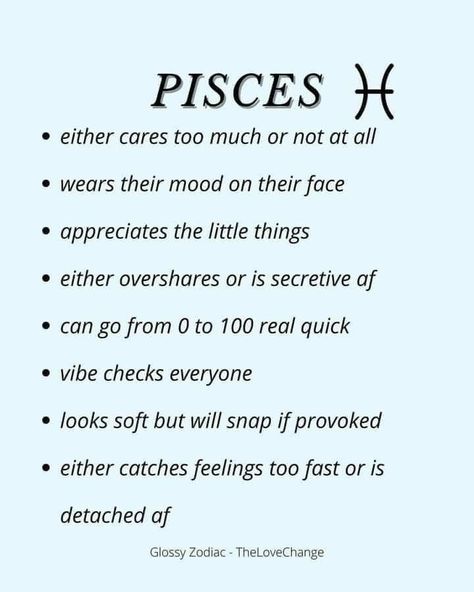 Pieces Quotes, March Pisces, Pisces Personality, Zodiac Sign Pisces, All About Pisces, Pisces Traits, Pisces Girl, Pisces And Aquarius, Zodiac Signs Chart