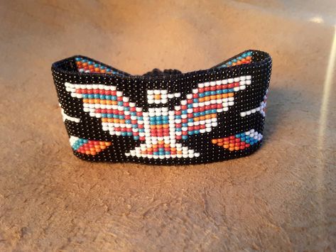 Beaded Leather Bracelet, Bead Embroidery Patterns, Beaded Cuff Bracelet, Turquoise Bracelet Cuff, Loom Bracelets, Turquoise Cuff, Bracelet Beaded, Bead Leather, Loom Beading