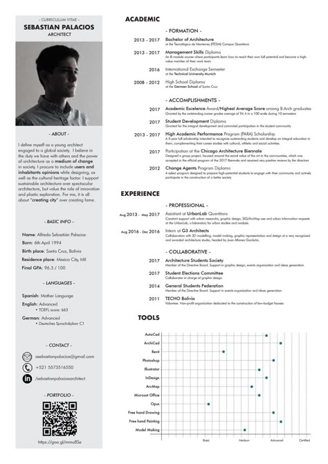 Architectural Cv, Architecture Resume, Portfolio D'architecture, Diploma Design, It Cv, Cv Inspiration, Architecture Portfolio Layout, Architecture Portfolio Design, Creative Cv