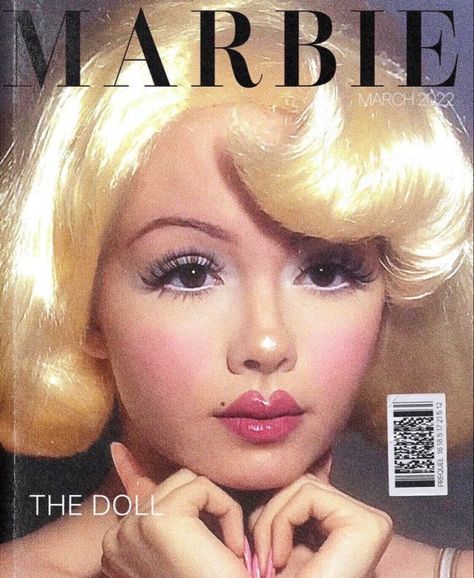 Doll Barbie, Cute Makeup, Reference Photos, The Doll, Makeup Inspo, Art References, Magazine Cover, Makeup Inspiration, Makeup Hair