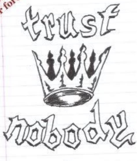 Trust Nobody Tupac Shakur Trust Nobody Tupac, Tupac Shakur Drawing, Tupac Shakur Tattoo, Crip Tattoos Designs, Thug Life Drawings, 2pac Drawing Easy, Tupac Sketch, Trust No One Drawing, Swag Drawings Sketches