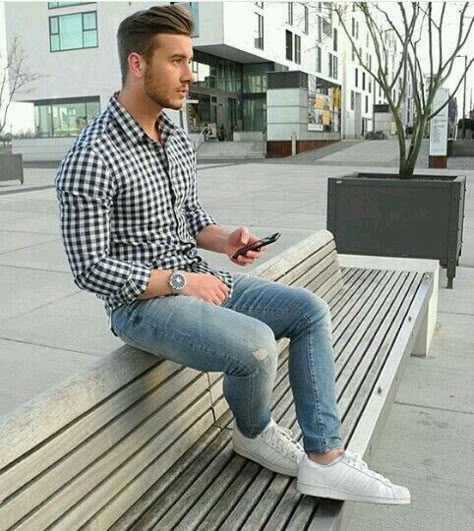 Herren Style, Mens Fashion Smart, Mode Casual, Mens Fashion Summer, Mens Casual Outfits, Patek Philippe, Fashion Mode, Men Looks, Outfit Casual