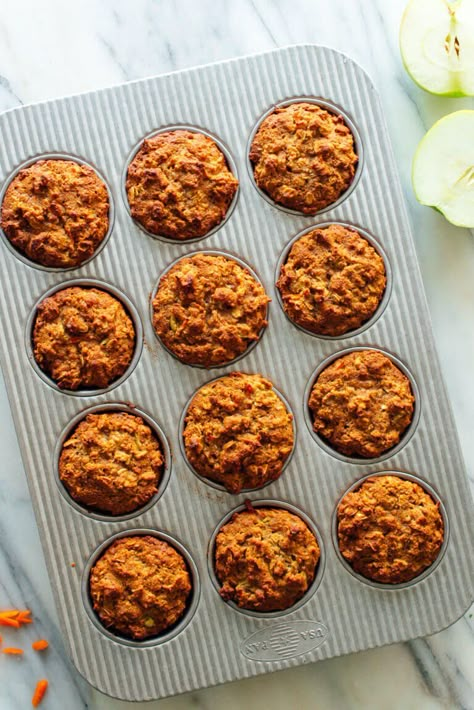 Superhero Muffins, Carrot Muffin, Apple Carrot Muffins, Carrot Muffin Recipe, Nutella Muffin, Carrot Muffins, Cookies Gluten Free, Muffin Recipe, Healthy Muffins