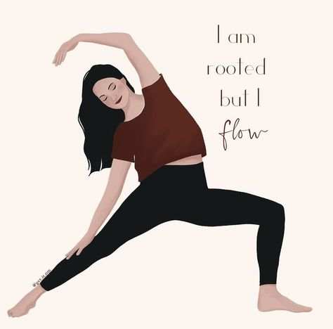 Workout Art Illustration, Fitness Illustration Woman, Cute Yoga Illustration, Yoga Aesthetic Illustration, Yoga Cartoon Illustration, Yoga Graphics Illustrations, Yoga Illustrations, Yoga For Women Empowerment Drawing, Instagram Captions For Friends