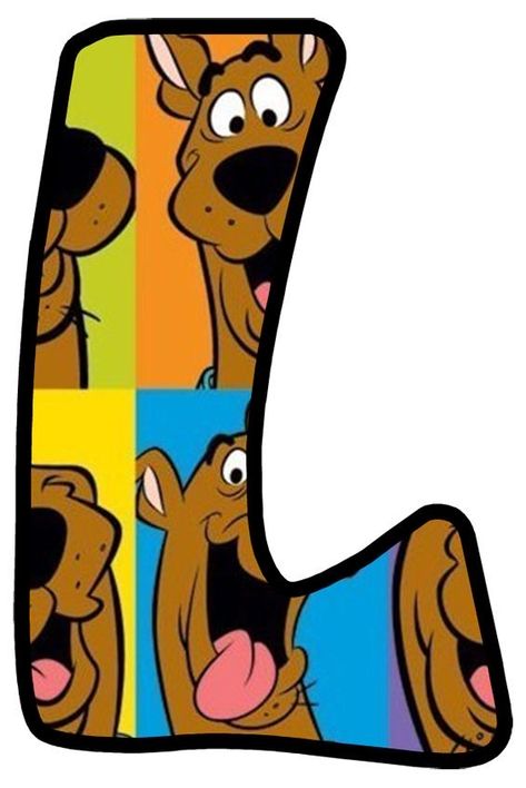 Scooby Doo Alphabet Letters, 9 Birthday Party Ideas, Scooby Doo Decorations, Alphabet Journal, What's New Scooby Doo, Scooby Doo Party, Letters Symbols, Scrappy Doo, New Scooby Doo