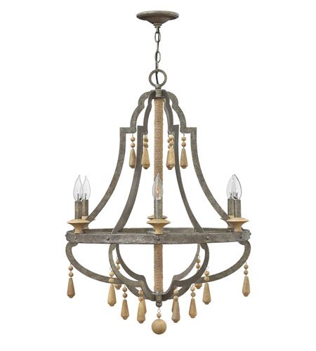 Fredrick Ramond Cordoba 6 Light Chandelier in Distressed Iron FR42286DIR #fredrickramond #lightingnewyork  #highendlighitng #lighting Iron Pendant Light, Bleached Wood, Empire Chandelier, Iron Pendant, Candle Style Chandelier, Iron Chandeliers, Hinkley Lighting, Chandelier For Sale, Candle Styling