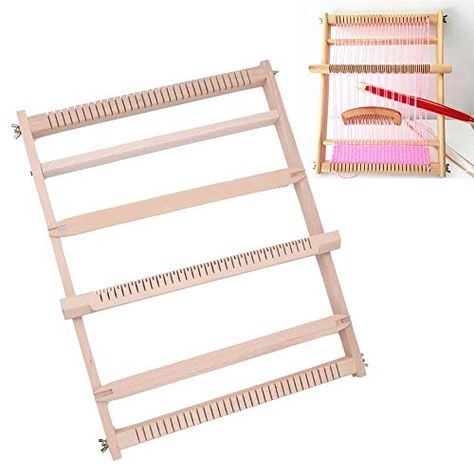 Diy Knitting Machine, Tapestry Knitting, Weaving For Kids, Weaving Machine, Weaving Loom Diy, Knitting Loom, Wool Knitting, Weaving Loom, Knitting Machine