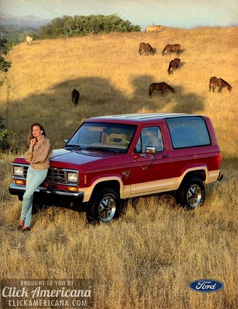 Ford Bronco II. You can wear it anywhere. (1986).  My senior year in high school - this is the car my parents let me drive. 1986 Ford Bronco, Ford Bronco 2, Bronco 2, Ford Bronco Ii, Classic Ford Broncos, Bronco Ii, Built Ford Tough, Ford Lincoln Mercury, Classic Pickup Trucks