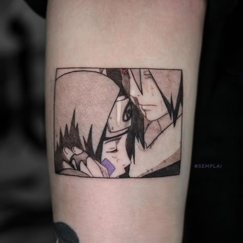 Kakashi Tattoo, Rin Obito, Light Tattoo, Tattoo Anime, Manga Tattoo, One Piece Tattoos, Naruto Tattoo, Geometry Tattoo, Men Tattoos