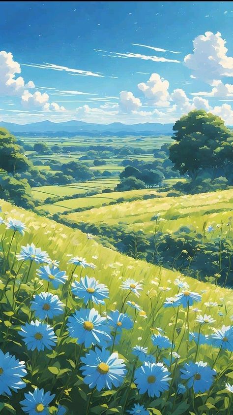 Landscape Wallpapers, Popular Travel Destinations, Dreamy Artwork, Dreamy Landscapes, Landscape Background, Beautiful Landscape Wallpaper, Landscape Illustration, Popular Anime, 판타지 아트