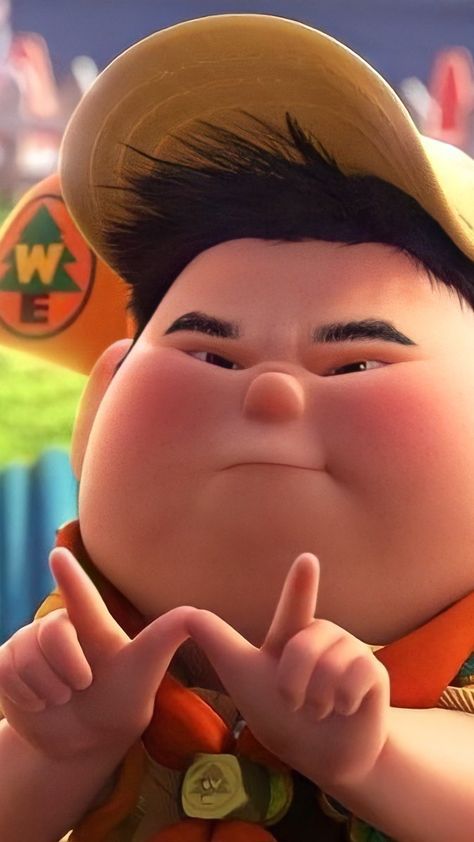 Russel Up Wallpaper, Up Movie Characters, Movie Character Wallpaper, Russel Up, Up Pixar, Samurai Anime, Ghost Photography, Iconic Wallpaper, Notes Art