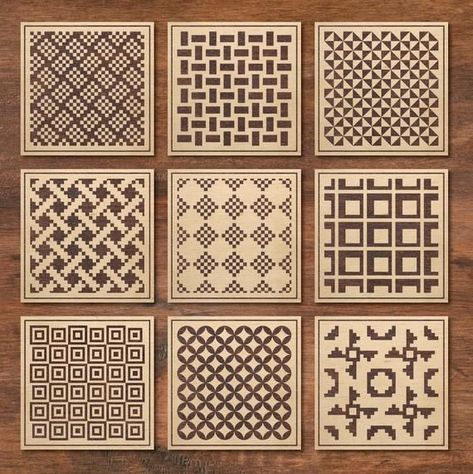 Find laser engraving designs and vector files on Etsy. Perfect for DIY projects, home decor, and more. #laserengraving #vectorfiles . #Jaali_Design #Breeze_Blocks #Arsitektur_Masjid #Doors_Design Jaali Design, Laser Cut Box, Sheet Design, Breeze Blocks, Doors Design, Sketch Journal, Laser Engraved Ideas, Cnc Design, Metal Screen