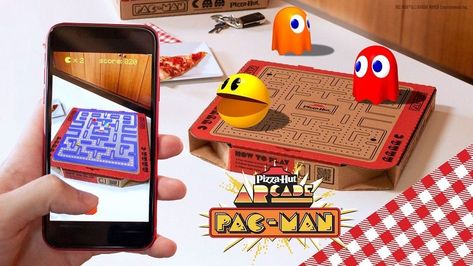 Pac Man Maze, Gaming Icon, Pacman Arcade, Ar Game, Classic Pizza, Gaming Setups, Pizza Boxes, Man Games, Pizza Restaurant