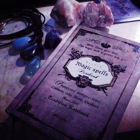 Purple Spell Book, Purple Witch Aesthetic, Purple Wizard, Wizard Aesthetic, Spells Book, Purple Witch, Fantasy Witch, Witch Candles, Magic Spell Book