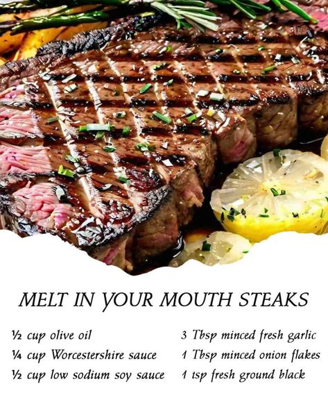 Search Results for “MELT IN YOUR MOUTH STEAKS” Melt In Your Mouth Steak, Ny Strip Steak, Two Types Of People, Tender Steak, Ny Strip, Steak Bites, Steak Seasoning, Low Sodium Soy Sauce, Strip Steak