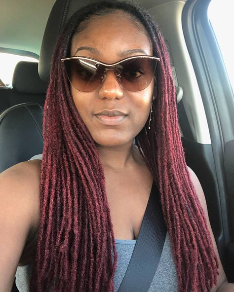 Mukisa Locs LLC on Instagram: “🥰🥰🥰💖💖💖 150, 12" extra small Mukisa locs, original color 30.  Website: mukisalocs.com  Email: mukisalocs@gmail.com Medium Small Locs, Medium Thick Locs, Extra Small Locs, Mirco Locs Extensions, Small Interlocked Locs, Loc Extensions, Natural Accessories, Locs Hairstyles, Love Hair