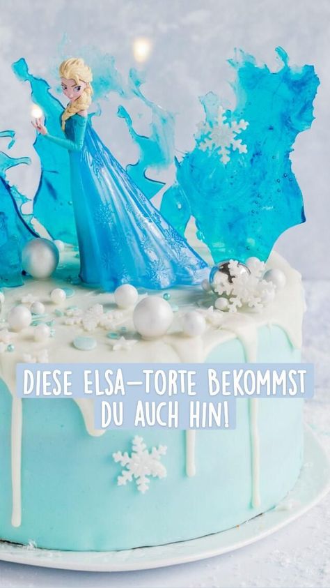 Elsa Torte, Fondant Torte, Frozen Themed Birthday Cake, Mein Kind, Queen Elsa, Princess Cake, Elsa Anna, Fondant Cake, Elsa Frozen