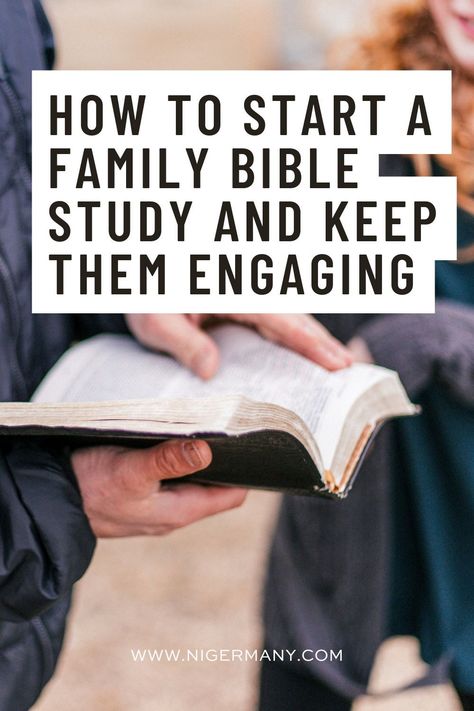 Discover how to make family bible studies a reality and keep them engaging with our tips on where to start, study the Bible, and incorporate devotion into your family's routine. Bible Study At Home, Starting A Bible Study, Family Bible Study, Family Bible, Start A Family, Study The Bible, Bible Study Books, Family Command Center, Raising Godly Children