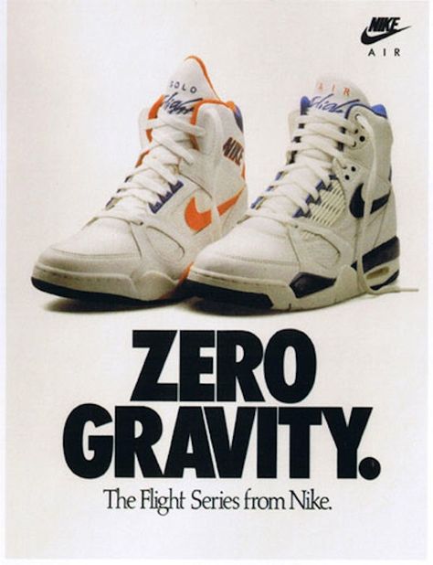 Air Freight sounds like a retro-inspired remake coming soon. Description from complex.com. I searched for this on bing.com/images Old Nikes, Nike Poster, Nike Ad, Nike Air Flight, Sneaker Nike, Shoes Ads, Nike Shoe, Basket Vintage, Baskets Nike