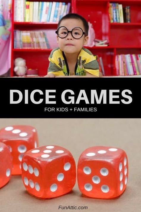 Dice Games For Adults, Dice Games For Kids, Games To Play With Friends, Friends Games, Games Indoor, Activity Games For Kids, Birthday Games For Adults, Picnic Activities, Games Family