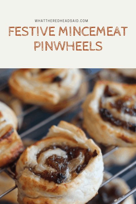 Mincemeat Pinwheels, Mincemeat Cookie Recipe, Mincemeat Bars Recipe, Mincemeat Cake Recipe, Mincemeat Cake, Mincemeat Cookies, Mincemeat Recipes, Baking With Children, Pinwheels Recipe