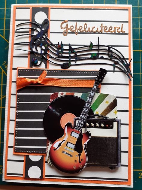 Music Theme Card Ideas, Music File Decoration Ideas, Supw Project, Guitar Cards, Folder Decorado, Farewell Decorations, Art Competition Ideas, Music Cards, Musical Cards