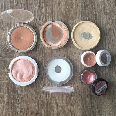 Beauty Magic Box: Drugstore Makeup - hit the pan and review Hitting Pan On Makeup, Project Pan Makeup, Makeup Collection Aesthetic, Underconsumption Core, Minimalistic Makeup, Project Pan, Beauty Magic, Music Collage, Beauty Care Routine