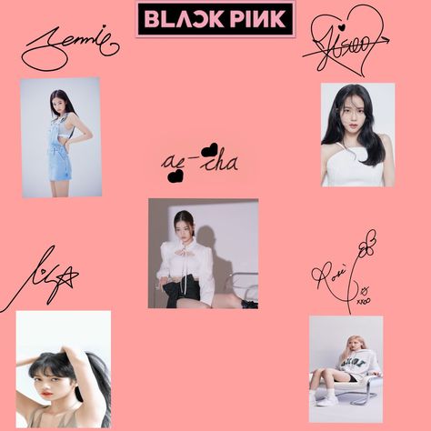 Blackpink 5 Members, Pose Poto, Blackpink 5th Member Outfits, Signature Ideas, Blackpink Members, Album Cover Design, Blackpink Video, Friend Photoshoot, Stage Outfits