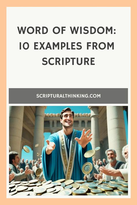 Discover profound examples of word of wisdom in the Bible, highlighting moments of divine insight that have guided believers for centuries. Wisdom In The Bible, Luke 20, Bible Highlighting, Acts 7, Biblical Meditation, Word Of Wisdom, Wisdom Bible, Jesus Teachings, Book Of Proverbs