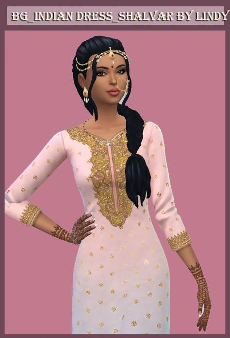 BG Indian Dress Shalvar by Lindy for Sims 4 Sims 4 Indian Cc Male, Sims4 Indian Cc, Sims 4 Cc Indian Jewelry, Arab Cc Sims 4, Sims 4 Indian Cc Maxis Match, Ts4 Indian Cc, Sims 4 Cc Arabic Clothes, Indian Sims 4, Sims 4 Cc Indian Clothes