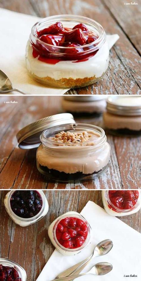 Baby Jar Crafts, Baby Food Packaging, Baby Food Jars Diy, Baby Jars, Baby Food Jar Crafts, Cheesecake In A Jar, Jar Projects, Dessert In A Jar, Food Jars