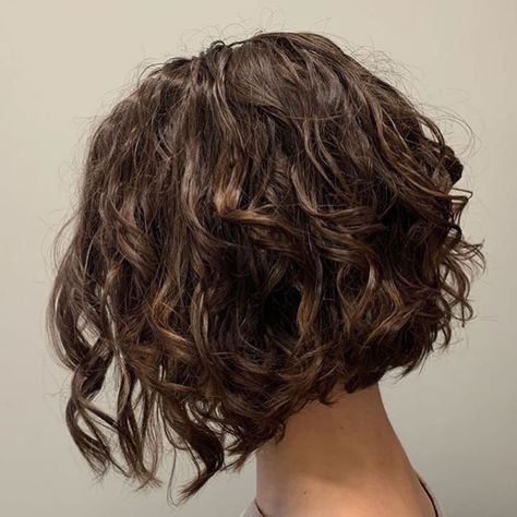 Pelo Bob Ondulado, Beach Wave Perm, Short Permed Hair, Wave Perm, Beach Wave, Short Curly Haircuts, Haircuts For Curly Hair, Short Wavy Hair, Curly Bob Hairstyles