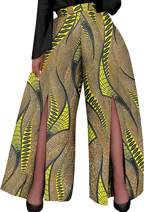 Wide Leg African Print Pants, African Pants For Women, African Trousers For Women, Ankara Pants For Ladies, Kitenge Trousers For Women, Ankara Trousers Pants High Waist, African Pants Outfits, Clothes For Women Plus Size, African Clothes For Women