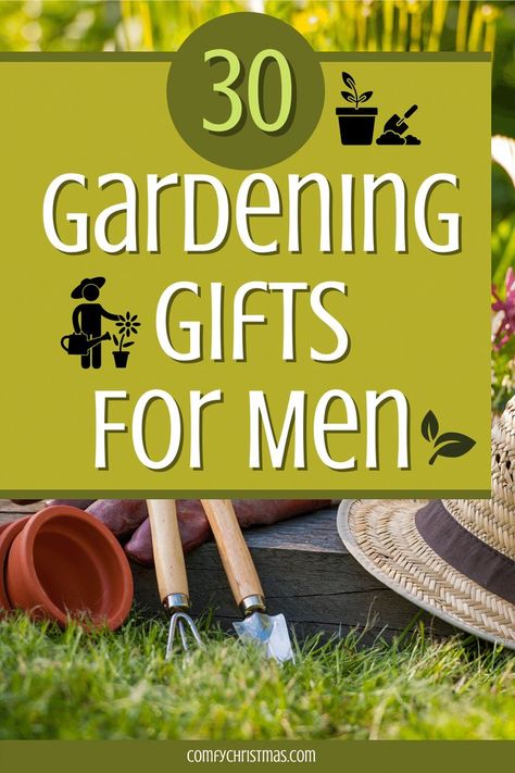 There are so many gardening gifts for men who enjoy puttering in the garden or in the yard. 

We all know someone who has a green thumb, a man that takes great care of his plants and flowers.

That is why we have put together a list of gifts for gardeners and gardener enthusiasts to make sure they are taken care of. Gifts For Gardeners Men, Best Gifts For Gardeners, Gardner Gifts, Gifts For Gardeners, Gardening Gifts, Garden Help, Awesome Gifts, Plants And Flowers, 30 Gifts