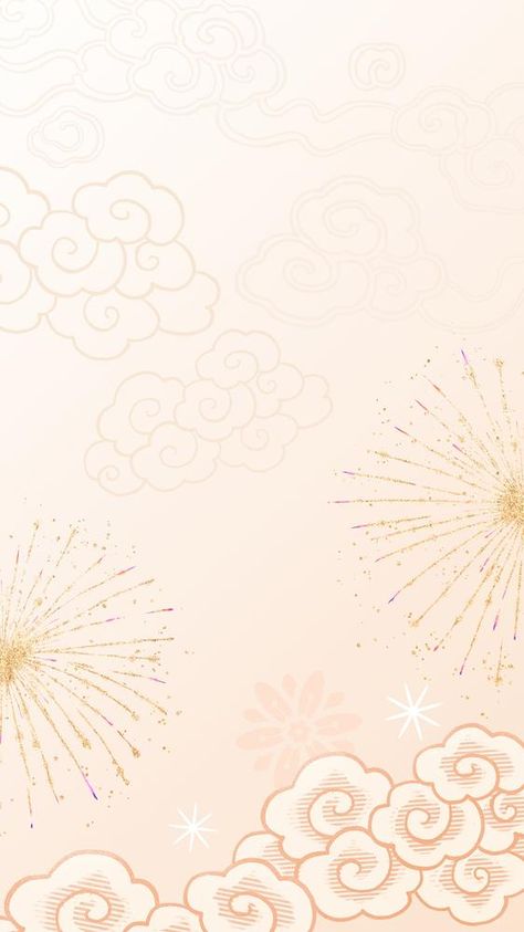 Chinese Background Design, Iphone Wallpaper Chinese, Lunar New Year Wallpaper, Chinese New Year Aesthetic, Cny Background, Lunar New Year Background, Cny Wallpaper, Chinese Fireworks, Wallpaper New Year