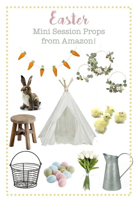 Mini Session Props, Easter Mini Session Ideas, Easter Mini Sessions, Carrot Garland, Tulips Vintage, Mini Session Ideas, Easter Baby Photos, Studio Mini Sessions, Easter Mini Session