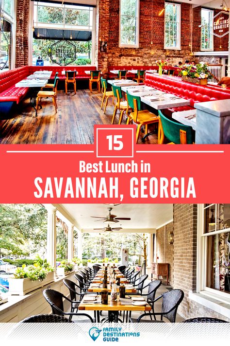 Best Restaurants Savannah Ga, Places To Eat In Savannah Ga, Best Places To Eat In Savannah Ga, Lunch In Savannah Ga, Savannah Georgia Food, Savannah Georgia Restaurants, Savannah Christmas, Georgia Restaurants, Savannah Bachelorette