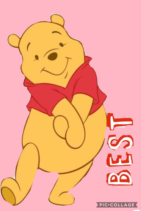 Best friend wallpaper! Pooh Cartoon, Winnie The Pooh Drawing, Teddy Bear Cartoon, Deco Disney, Winnie The Pooh Cartoon, Mickey Mouse Images, Winnie The Pooh Pictures, Bear Paintings, Cute Winnie The Pooh