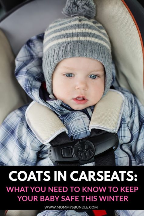 Try these safer alternatives to help keep kids warm in the car! Find out why leaving your baby in the car seat with a coat is very dangerous! I wish I knew these winter car seat safety tips when I was a new mom!! #newmom #carseat Car Seat Jacket, Car Seat Coat, Six Month Baby, Best Baby Toys, Advice For New Moms, Crawling Baby, Newborn Hacks, Baby Must Haves, Presents For Mom