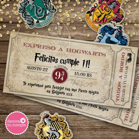 Happy Potter Birthday Party, Decoracion Harry Potter, Harry Potter Cumpleaños, Birthday Party Harry Potter, Ideas Para 15, Harry Potter Videos, Tort Harry Potter, Party Harry Potter, Beer Birthday Party