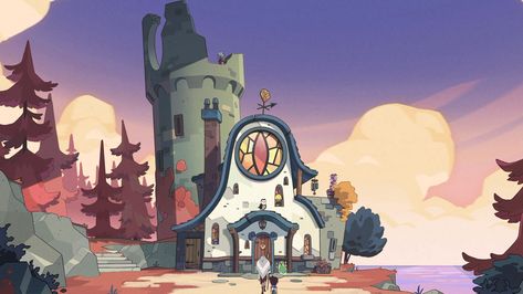 A Lying Witch and a Warden/Gallery | The Owl House Wiki | Fandom The Owl House Wallpaper, Owl House Wallpaper, House Wallpaper, Bg Design, Images Disney, The Owl House, Cartoon Background, Animation Background, Fall Wallpaper