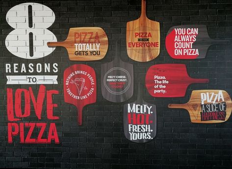 Pizza signage lot photo – Free Pizza Image on Unsplash Pizza Restraunt Design, Pizza Fast Food Design, Pizza Signage, Pizza Restaurant Design, Pizza Image, Pizza Type Recipes, Pizza People, Pizza Factory, Pizza Sign